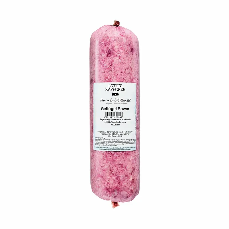 Jetzt Kaufen Sparpaket 20 x 1kg LOTTIS HÄPPCHEN Geflügel Power